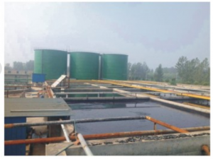 南京市紫薇花针织有限责任公司中水回用工程，7500m³/d